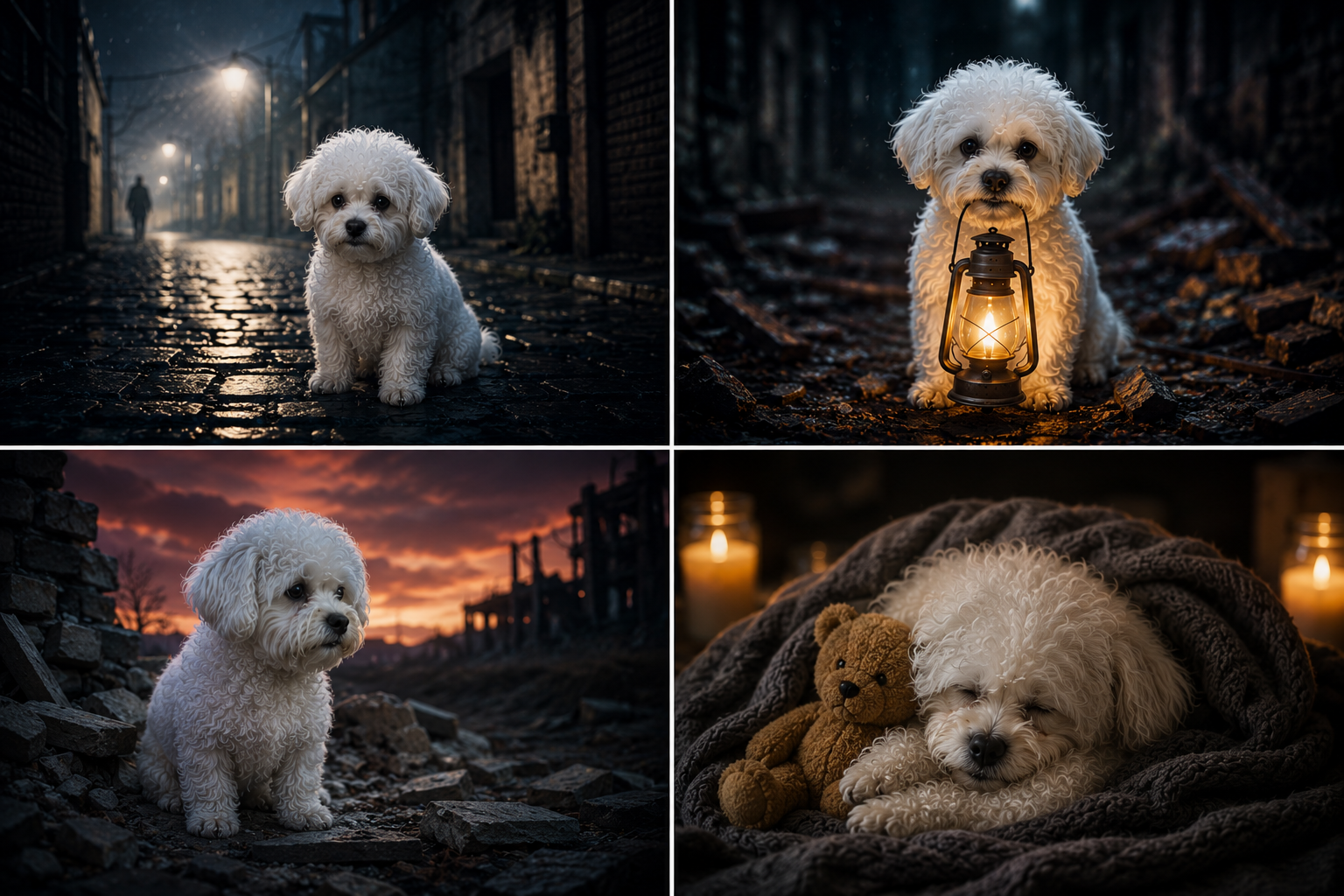 Perrita protagonista de una historia de superación