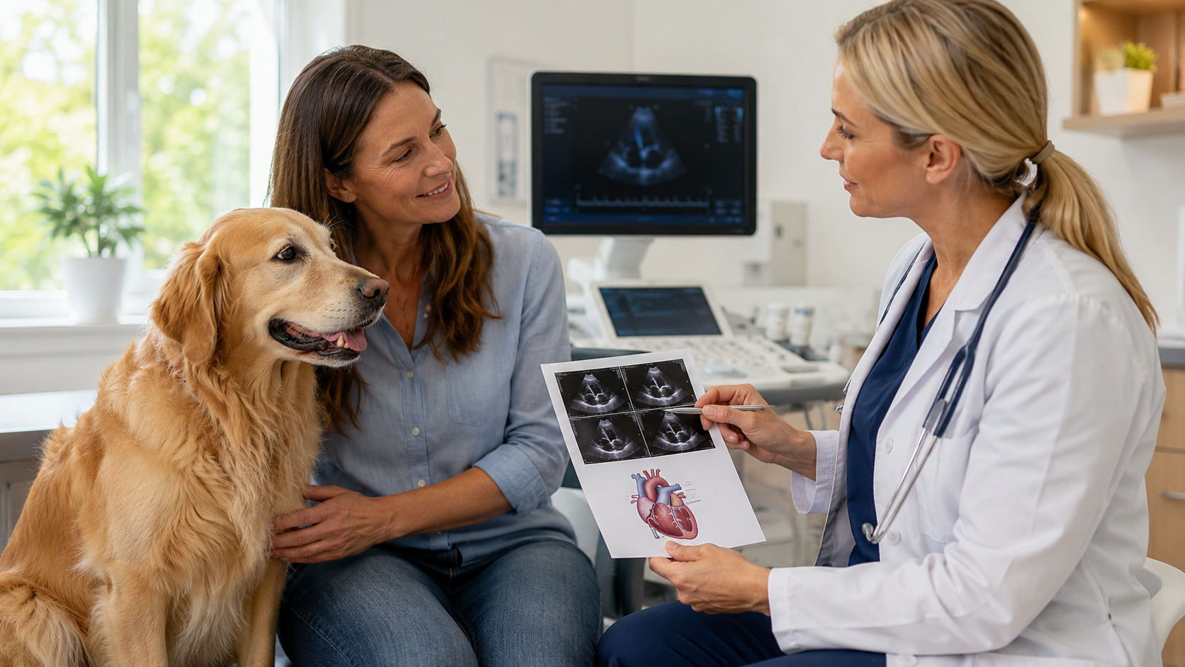 Perro recibiendo atención veterinaria