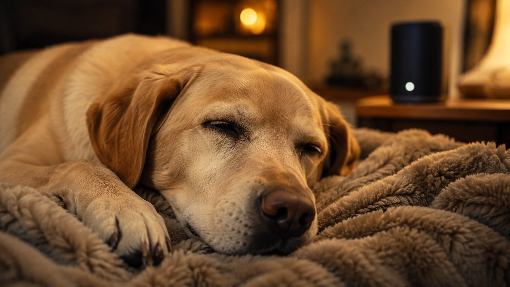 Música para calmar perros ansiosos en casa